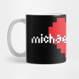 Michael bolton -> pixel art Mug